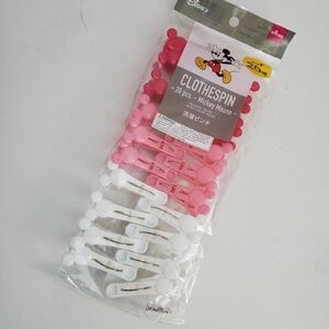 Daiso Mickey Mouse Shaped Clothespin Pink